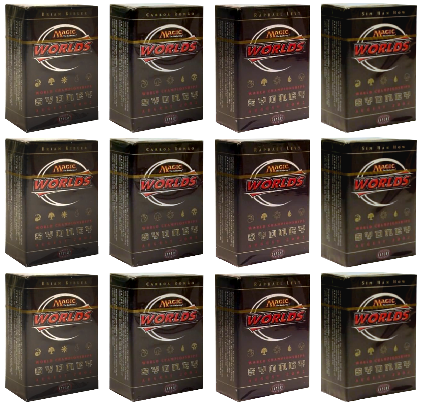 2002 World Championship Deck Display | Local Legends