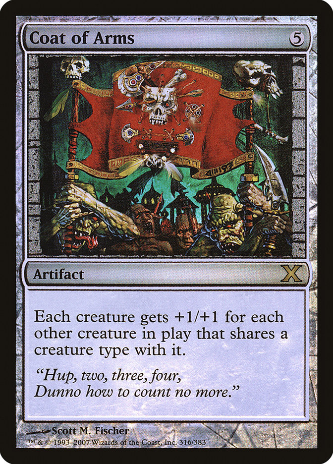 Coat of Arms (Premium Foil) [Tenth Edition] | Local Legends
