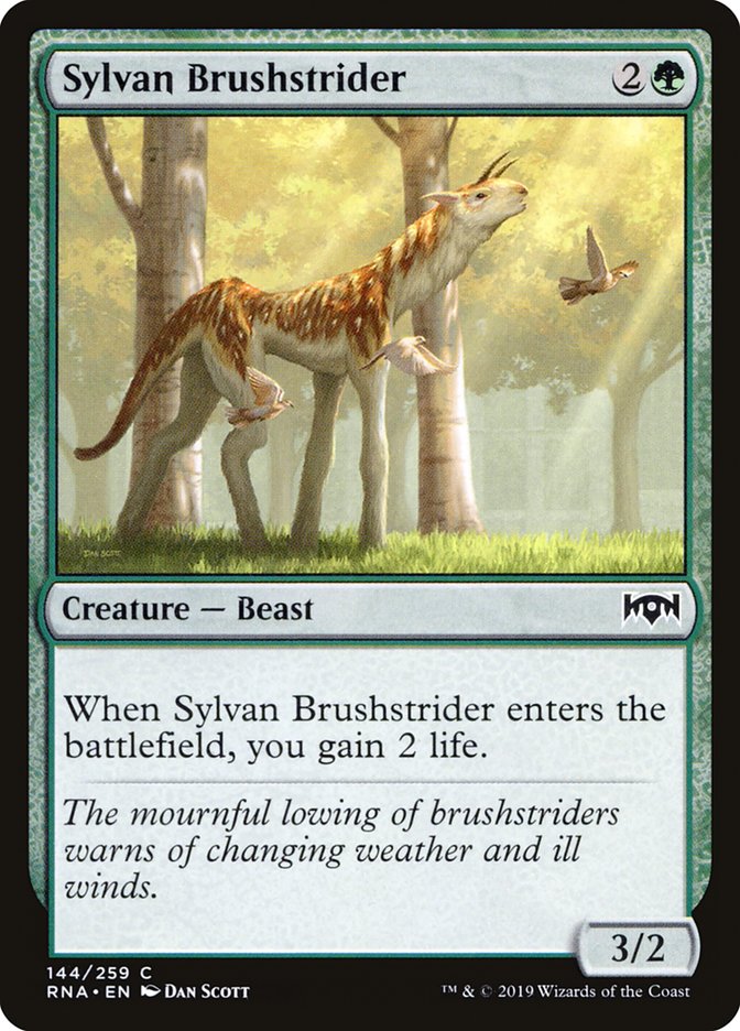 Sylvan Brushstrider [Ravnica Allegiance] | Golgari Games