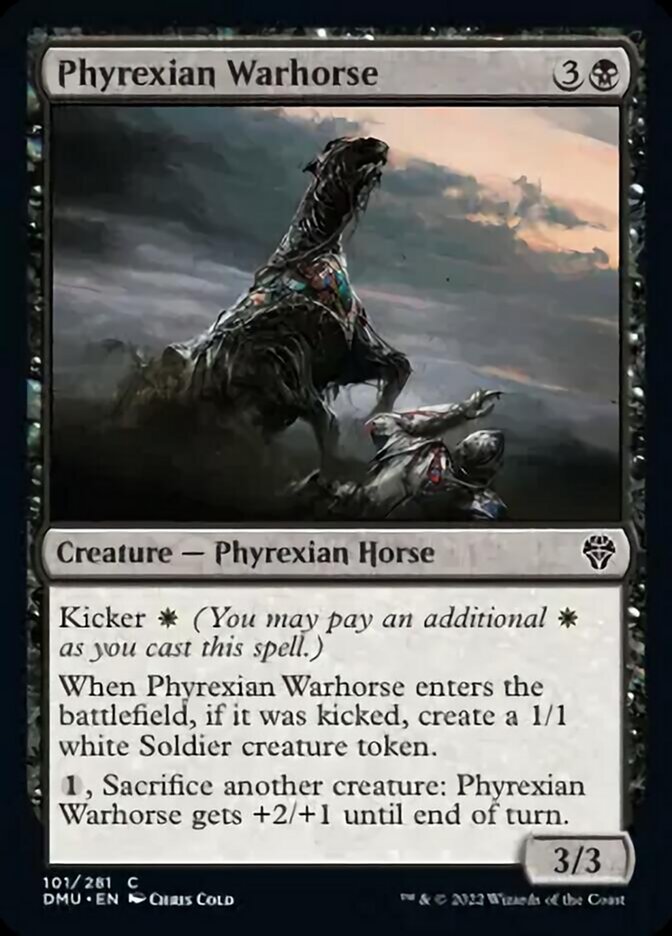 Phyrexian Warhorse [Dominaria United] | Local Legends