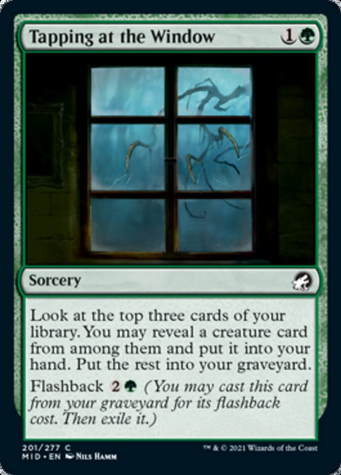 Tapping at the Window [Innistrad: Midnight Hunt] | Golgari Games