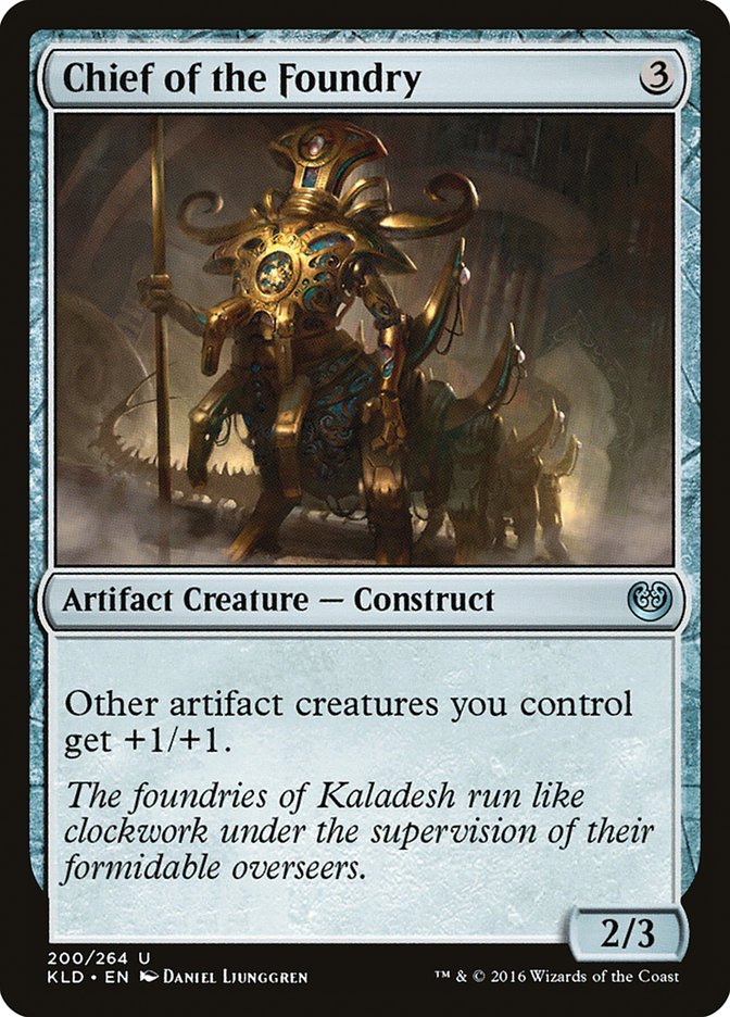 Chief of the Foundry [Kaladesh] | Golgari Games