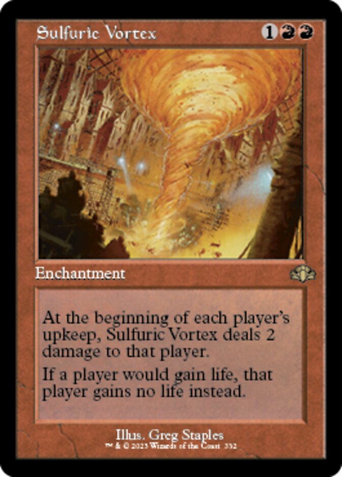 Sulfuric Vortex (Retro) [Dominaria Remastered] | Golgari Games