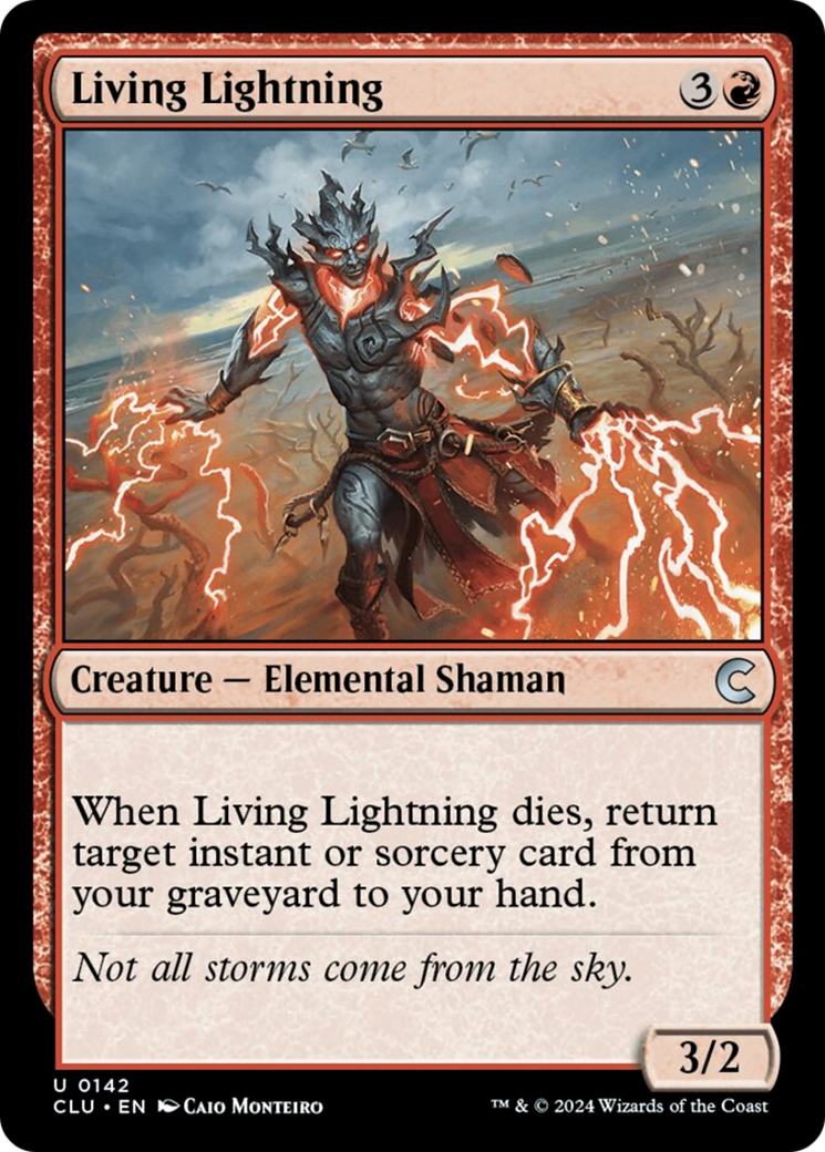 Living Lightning [Ravnica: Clue Edition] | Local Legends