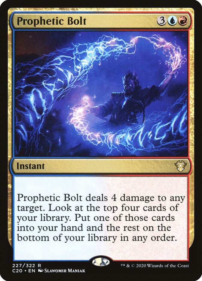 Prophetic Bolt [Commander 2020] | Local Legends
