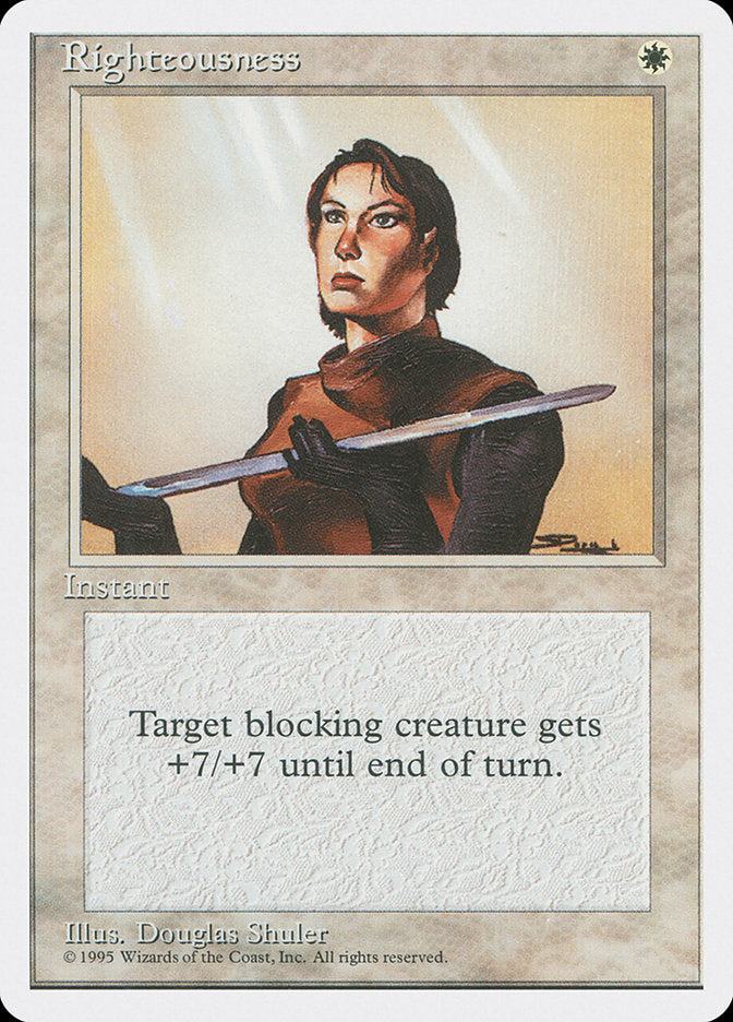 Righteousness [Fourth Edition] | Local Legends