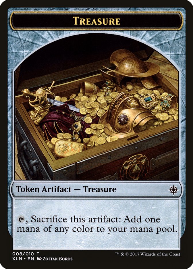 Treasure Token (008/010) [Ixalan Tokens] | Golgari Games