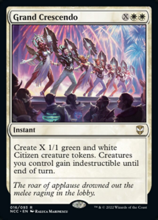 Grand Crescendo [Streets of New Capenna Commander] | Local Legends