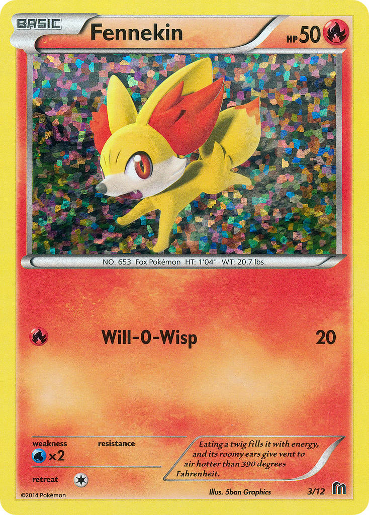 Fennekin (3/12) [McDonald's Promos: 2014 Collection] | Golgari Games