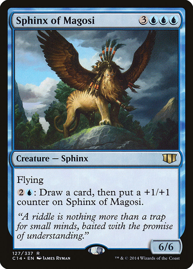 Sphinx of Magosi [Commander 2014] | Golgari Games