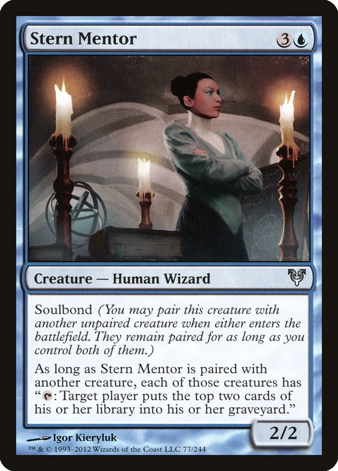 Stern Mentor [Avacyn Restored] | Golgari Games