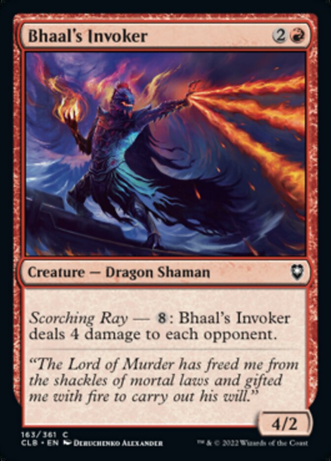 Bhaal's Invoker [Commander Legends: Battle for Baldur's Gate] | Golgari Games