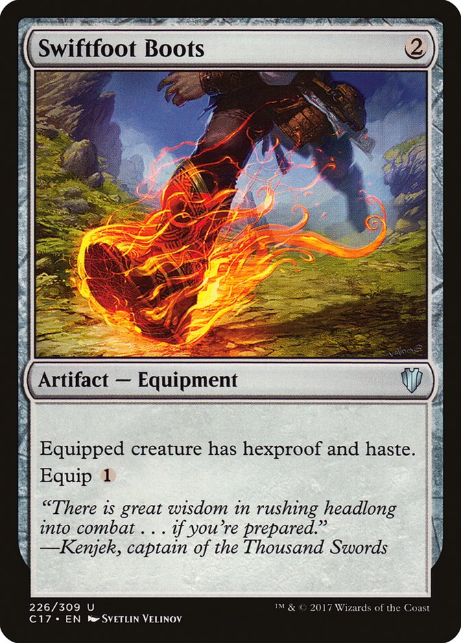 Swiftfoot Boots [Commander 2017] | Local Legends