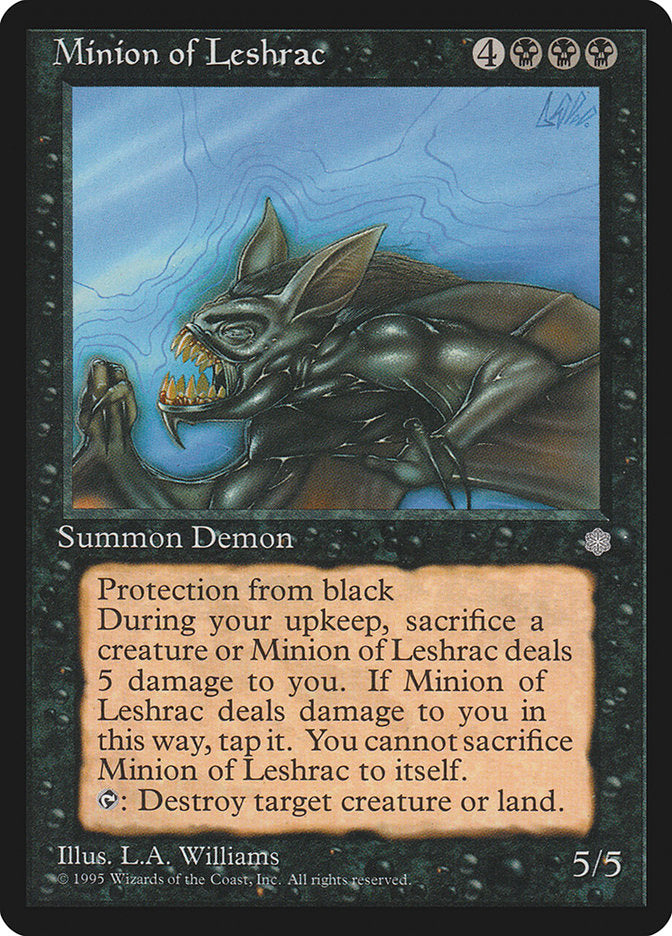 Minion of Leshrac [Ice Age] | Local Legends