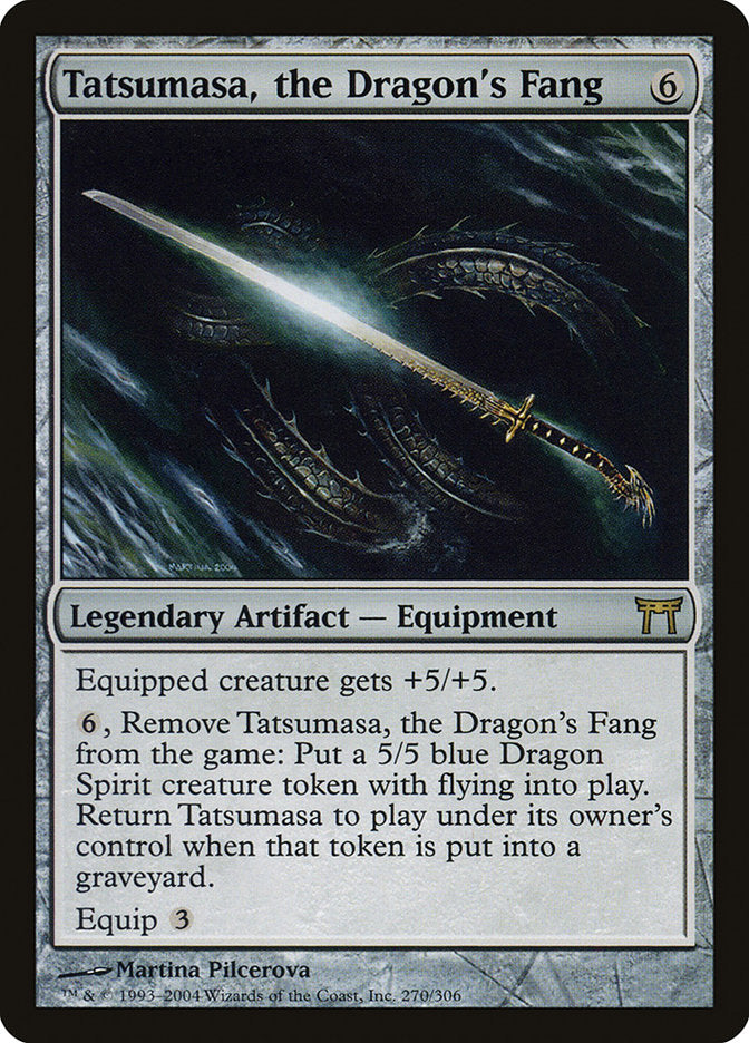 Tatsumasa, the Dragon's Fang [Champions of Kamigawa] | Local Legends