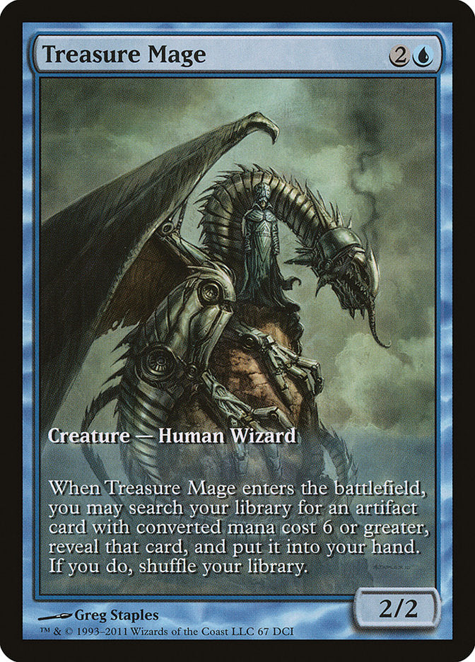 Treasure Mage (Extended Art) [Mirrodin Besieged Promos] | Local Legends
