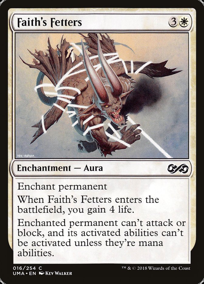 Faith's Fetters [Ultimate Masters] | Golgari Games