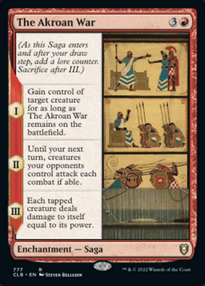The Akroan War [Commander Legends: Battle for Baldur's Gate] | Local Legends