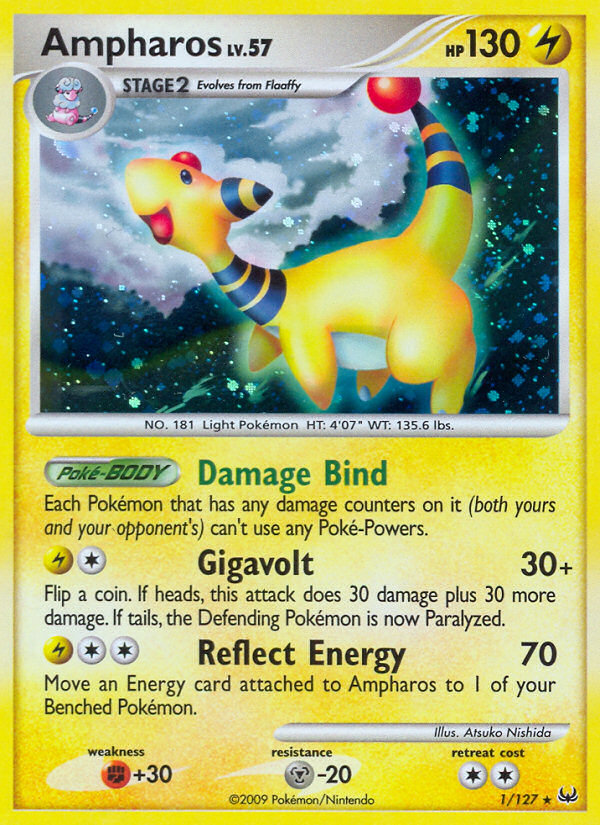 Ampharos (1/127) [Platinum: Base Set] | Golgari Games