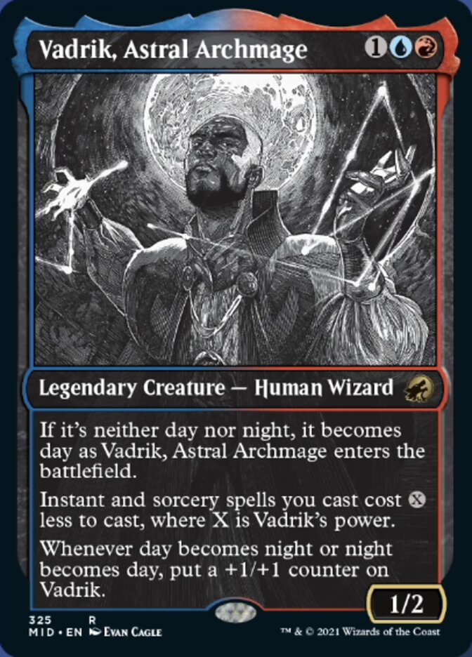 Vadrik, Astral Archmage (Showcase Eternal Night) [Innistrad: Midnight Hunt] | Golgari Games