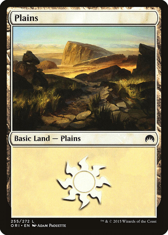 Plains (255) [Magic Origins] | Golgari Games