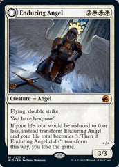 Enduring Angel // Angelic Enforcer [Innistrad: Midnight Hunt] | Golgari Games