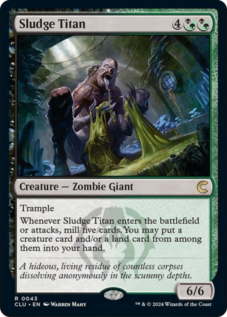 Sludge Titan [Ravnica: Clue Edition] | Golgari Games