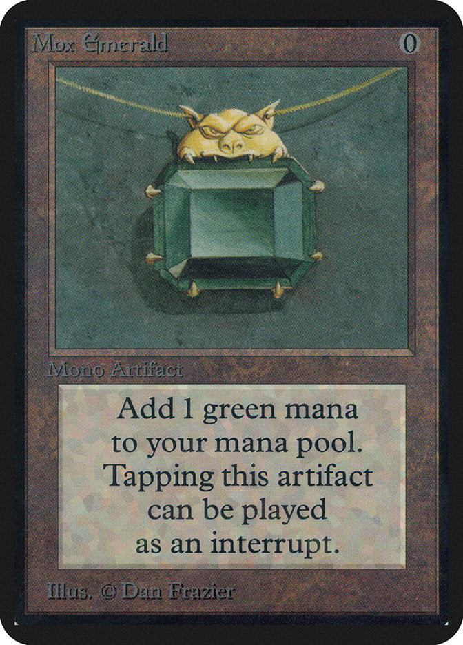 Mox Emerald [Alpha Edition] | Golgari Games