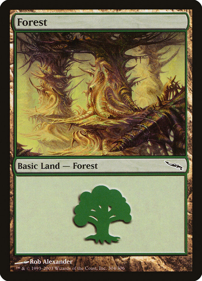 Forest (304) [Mirrodin] | Local Legends
