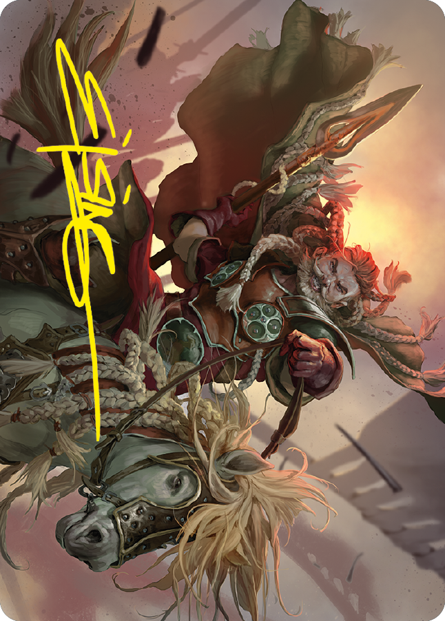 Eomer of the Riddermark Art Card (Gold-Stamped Signature) [The Lord of the Rings: Tales of Middle-earth Art Series] | Local Legends