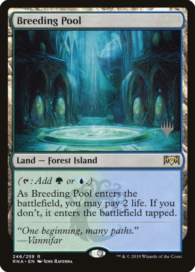 Breeding Pool (Promo Pack) [Ravnica Allegiance Promos] | Golgari Games