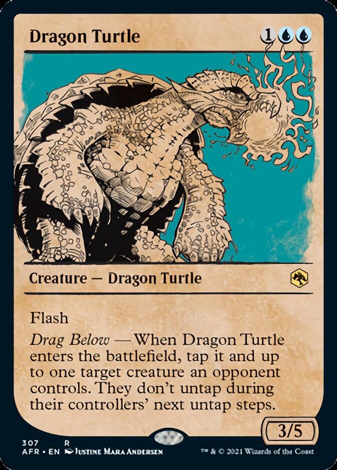 Dragon Turtle (Showcase) [Dungeons & Dragons: Adventures in the Forgotten Realms] | Golgari Games