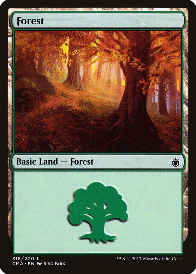 Forest (318) [Commander Anthology] | Golgari Games