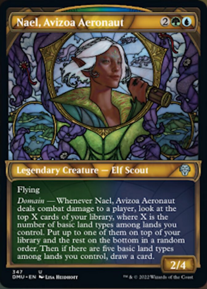 Nael, Avizoa Aeronaut (Showcase Textured) [Dominaria United] | Local Legends