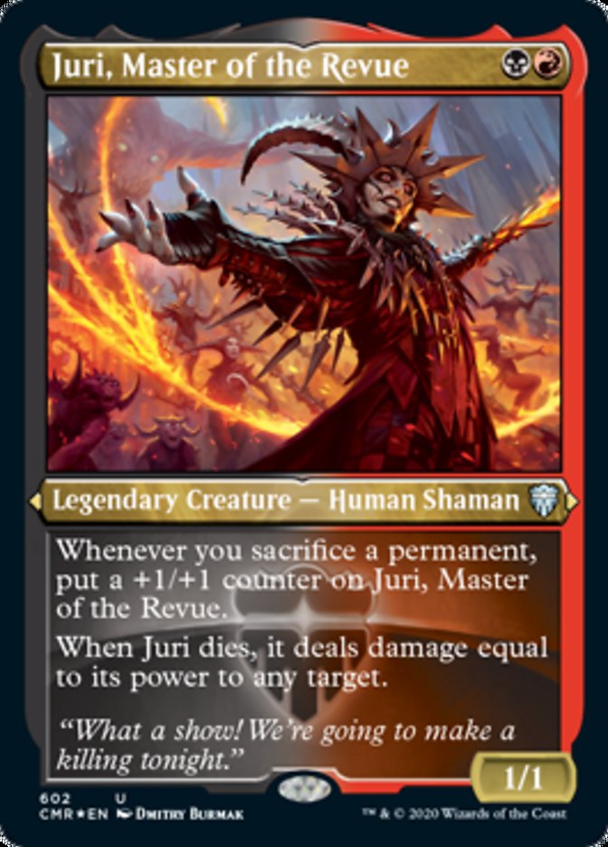 Juri, Master of the Revue (Etched) [Commander Legends] | Local Legends