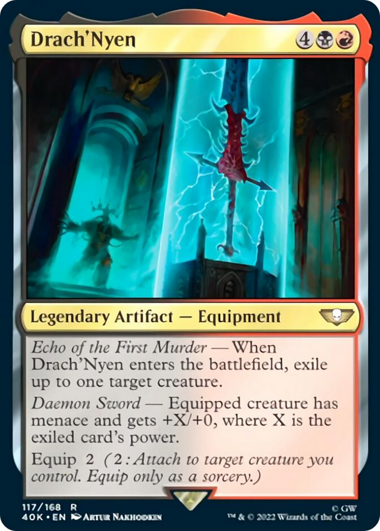 Drach'Nyen (Surge Foil) [Universes Beyond: Warhammer 40,000] | Local Legends