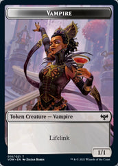 Blood // Vampire (016) Double-sided Token [Innistrad: Crimson Vow Tokens] | Local Legends