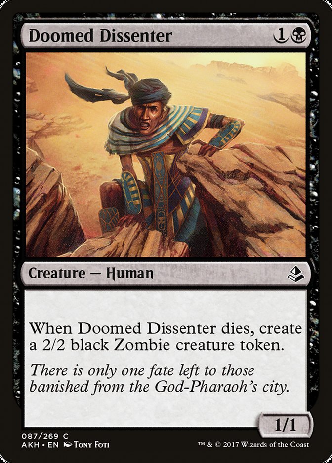 Doomed Dissenter [Amonkhet] | Local Legends