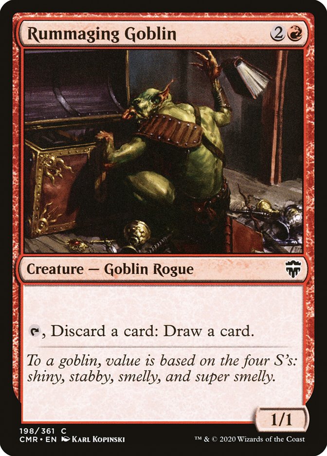 Rummaging Goblin [Commander Legends] | Golgari Games