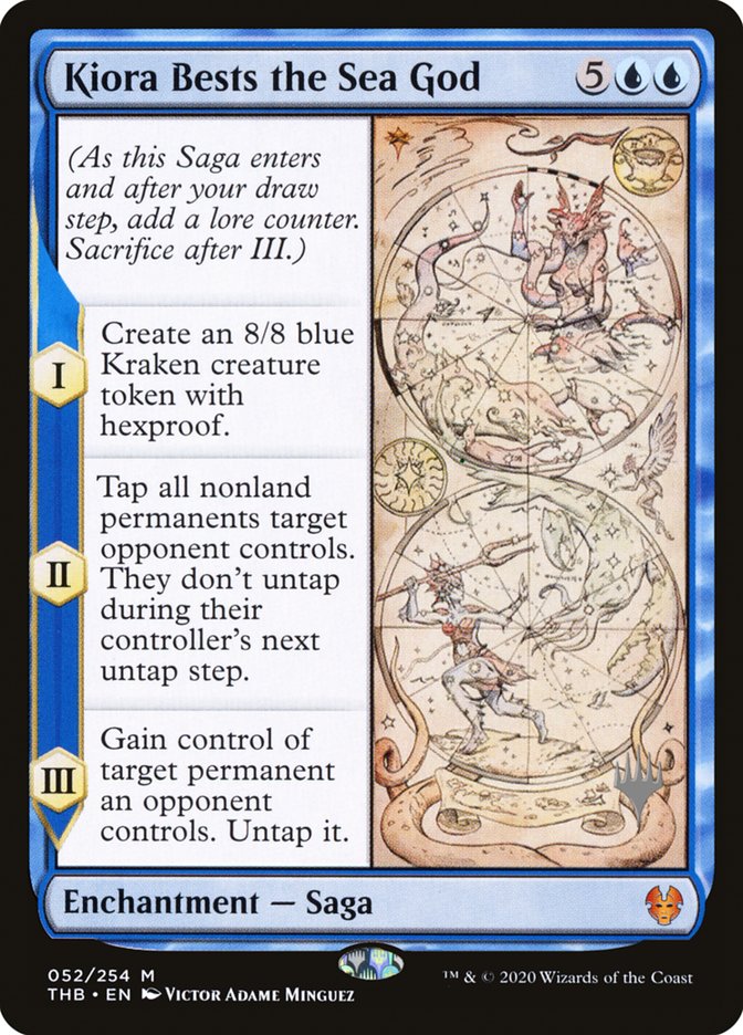 Kiora Bests the Sea God (Promo Pack) [Theros Beyond Death Promos] | Local Legends