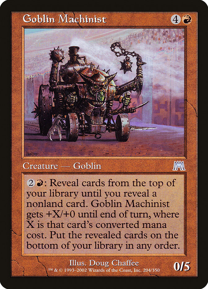 Goblin Machinist [Onslaught] | Local Legends