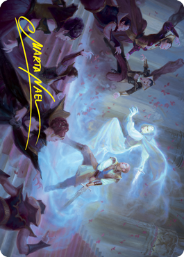 Dorothea's Retribution Art Card (Gold-Stamped Signature) [Innistrad: Crimson Vow Art Series] | Local Legends