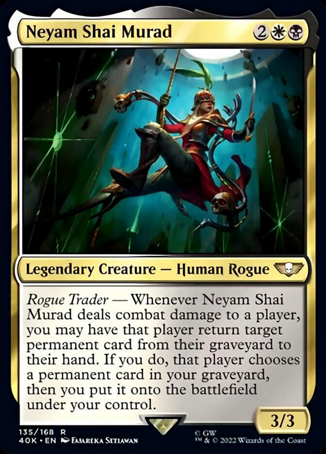 Neyam Shai Murad (Surge Foil) [Universes Beyond: Warhammer 40,000] | Local Legends