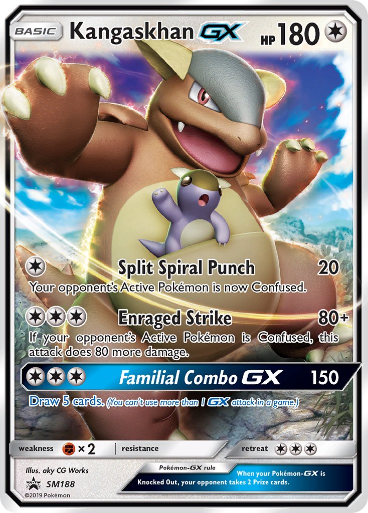 Kangaskhan GX (SM188) [Sun & Moon: Black Star Promos] | Golgari Games