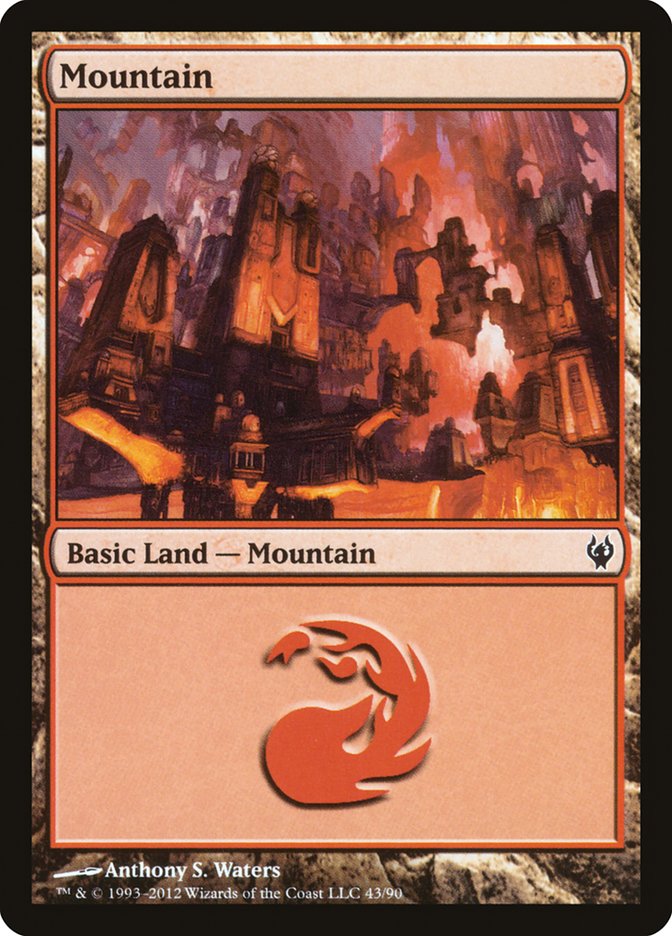 Mountain (43) [Duel Decks: Izzet vs. Golgari] | Local Legends