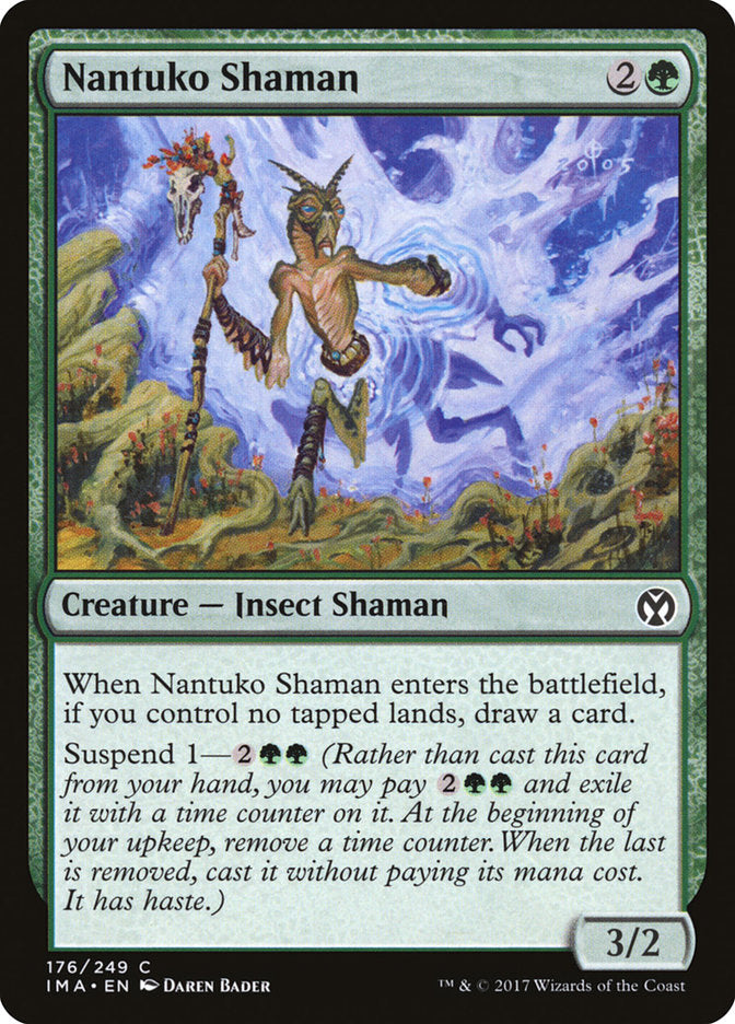 Nantuko Shaman [Iconic Masters] | Golgari Games