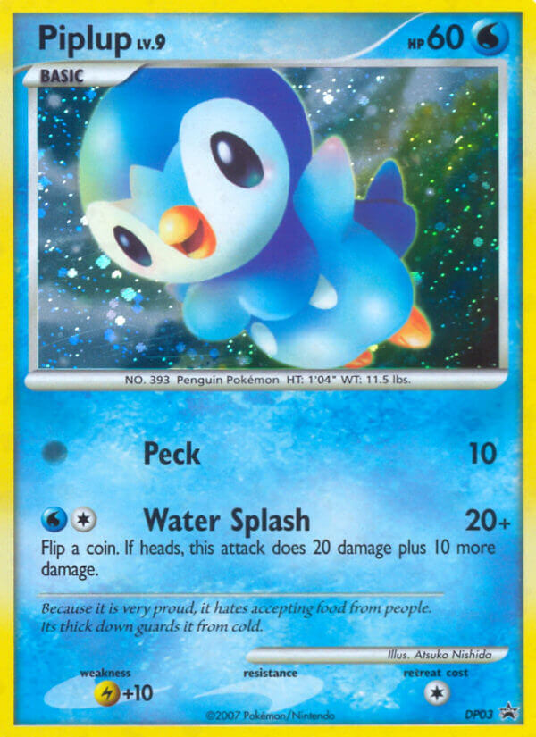 Piplup (DP03) [Diamond & Pearl: Black Star Promos] | Golgari Games