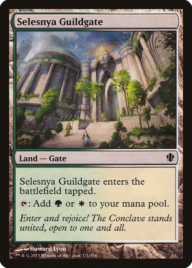 Selesnya Guildgate [Commander 2013] | Golgari Games