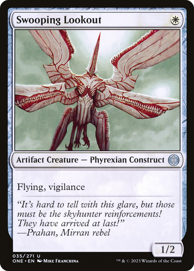 Swooping Lookout [Phyrexia: All Will Be One] | Golgari Games