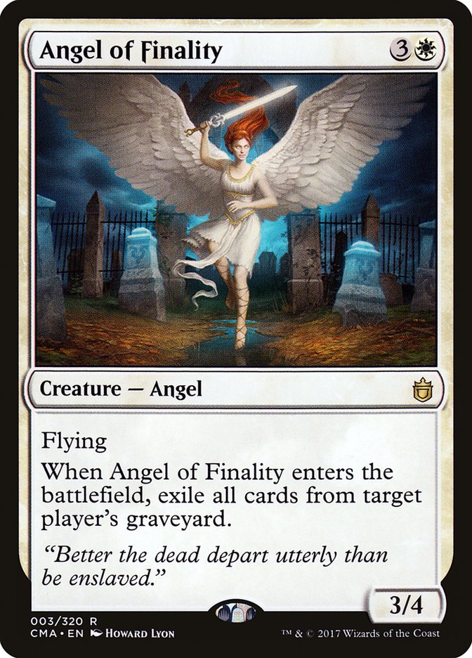 Angel of Finality [Commander Anthology] | Golgari Games